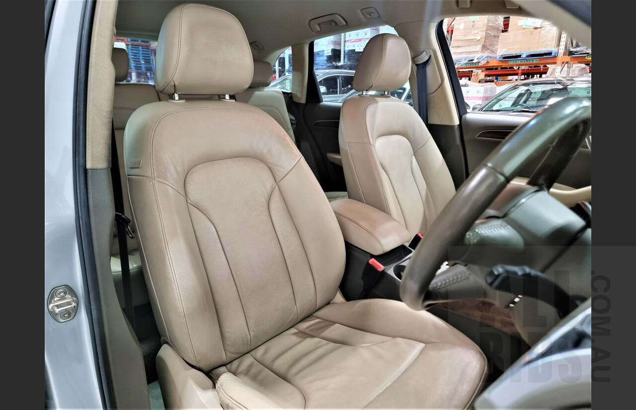 5/2010 Audi Q5 2.0 TDI Quattro 8R MY10 4d Wagon Silver 2.0L Turbo Diesel