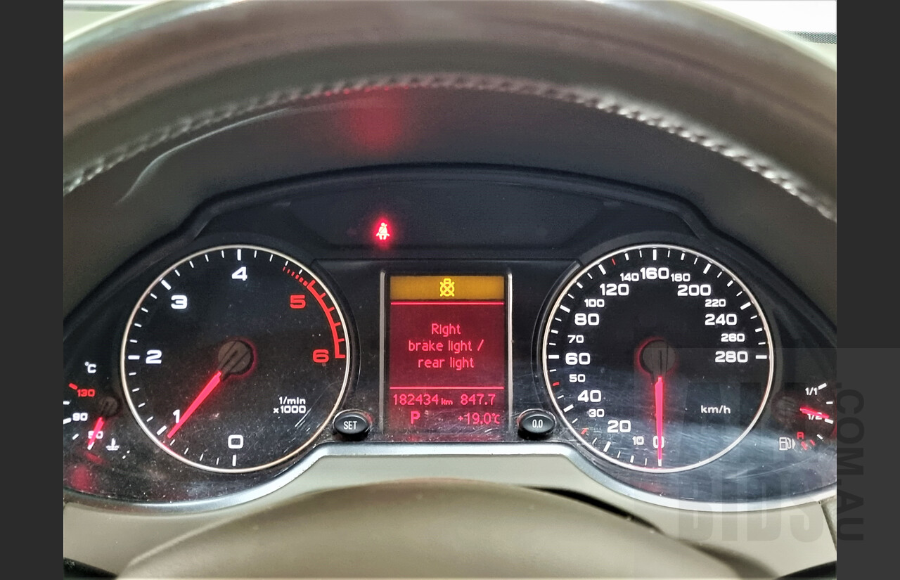 5/2010 Audi Q5 2.0 TDI Quattro 8R MY10 4d Wagon Silver 2.0L Turbo Diesel