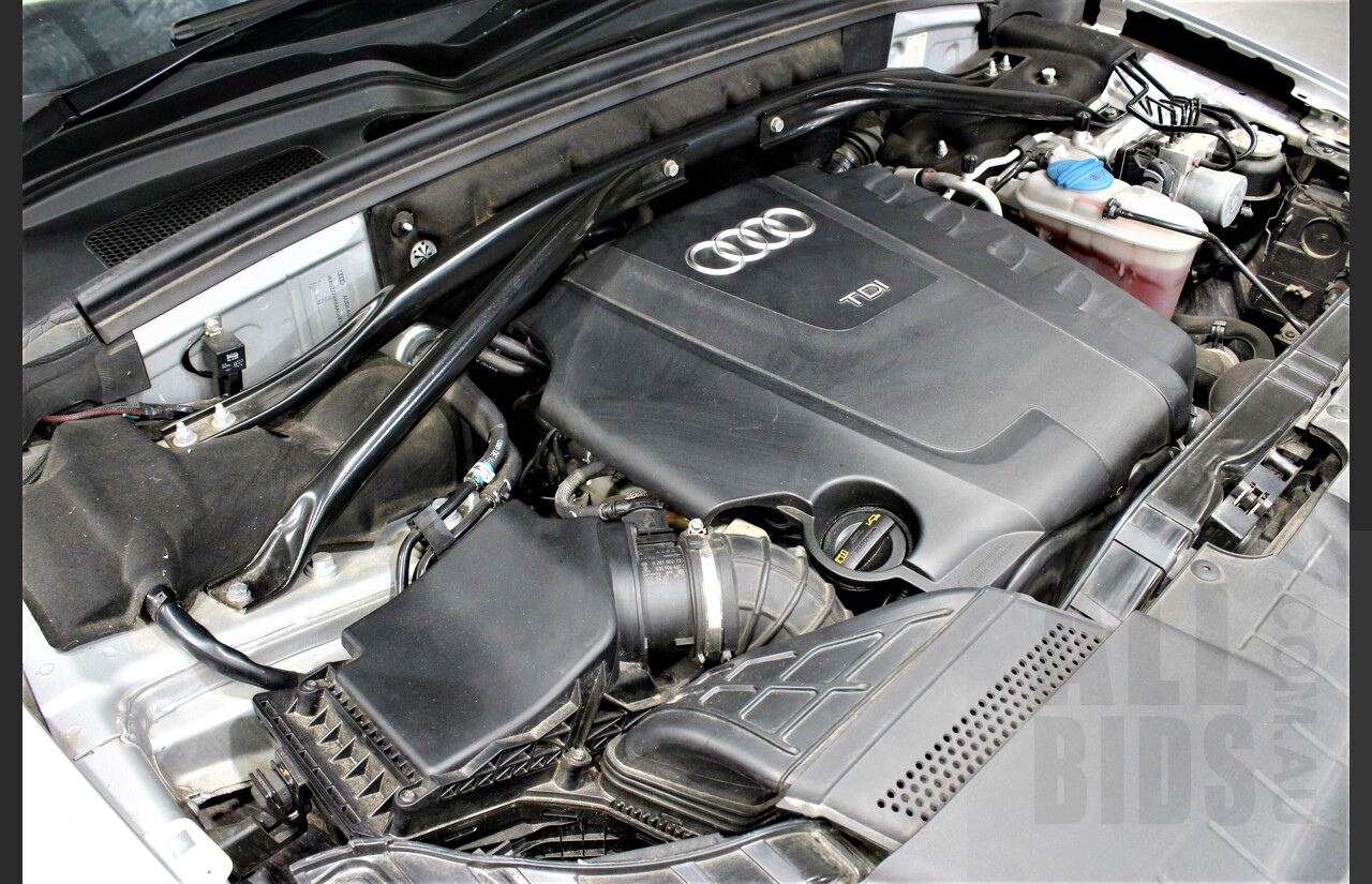 5/2010 Audi Q5 2.0 TDI Quattro 8R MY10 4d Wagon Silver 2.0L Turbo Diesel