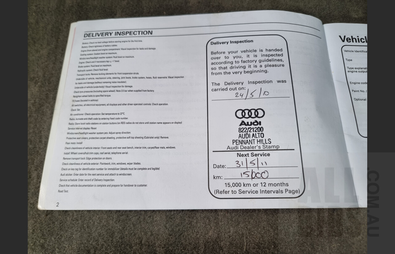 5/2010 Audi Q5 2.0 TDI Quattro 8R MY10 4d Wagon Silver 2.0L Turbo Diesel
