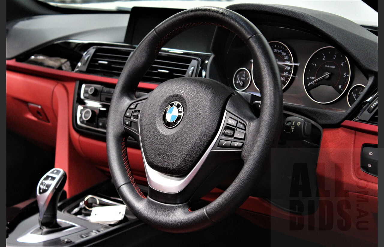 4/2014 BMW 420d Sport Line F32 2d Convertible Grey 2.0L Turbo Diesel
