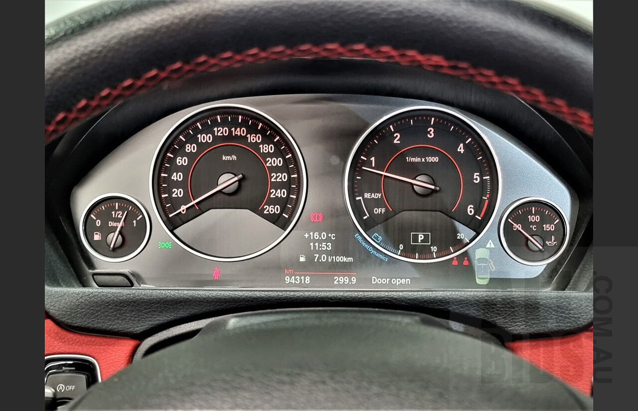 4/2014 BMW 420d Sport Line F32 2d Convertible Grey 2.0L Turbo Diesel
