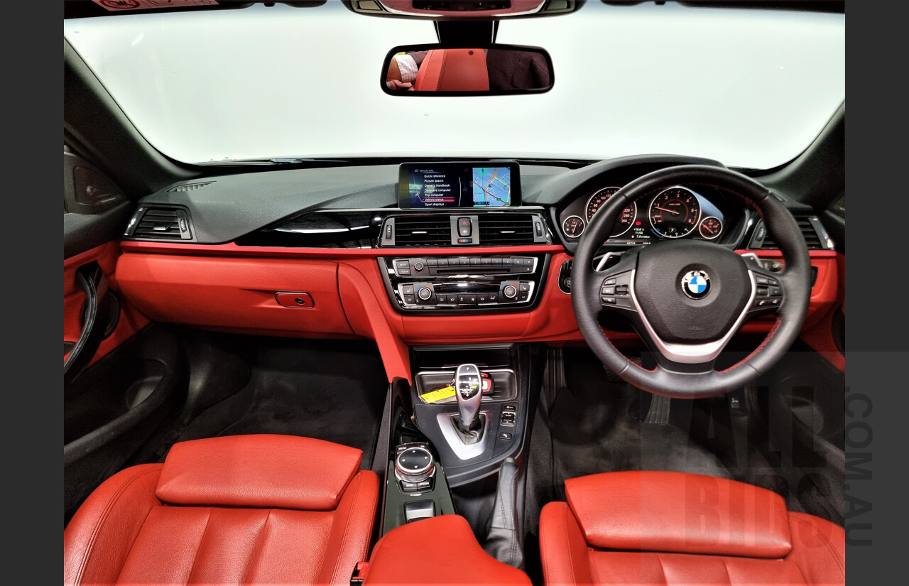 4/2014 BMW 420d Sport Line F32 2d Convertible Grey 2.0L Turbo Diesel
