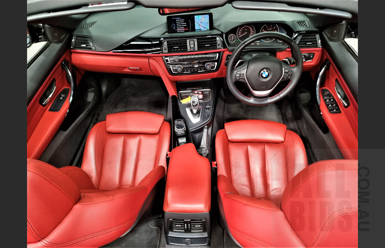 4/2014 BMW 420d Sport Line F32 2d Convertible Grey 2.0L Turbo Diesel