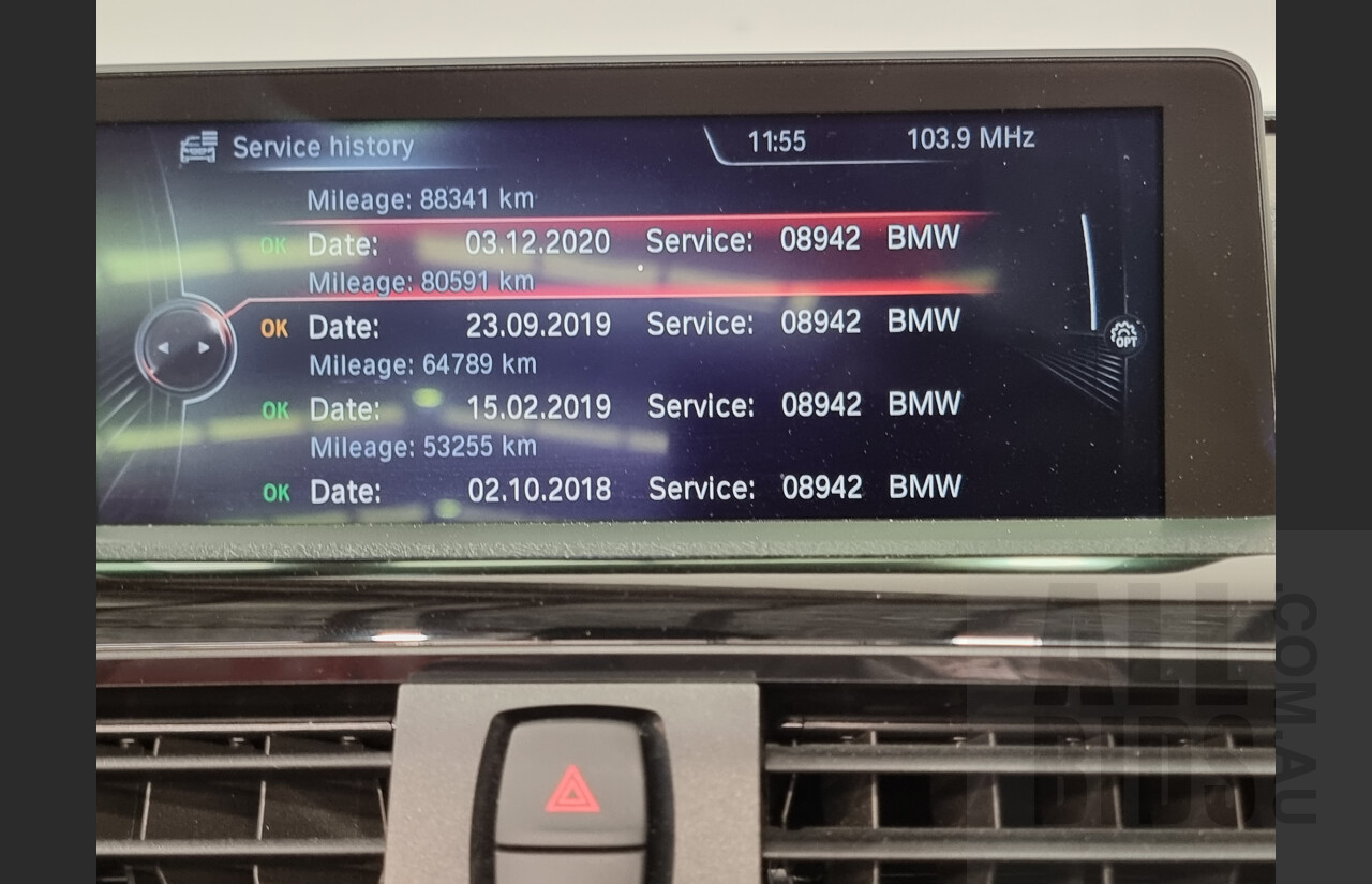 4/2014 BMW 420d Sport Line F32 2d Convertible Grey 2.0L Turbo Diesel