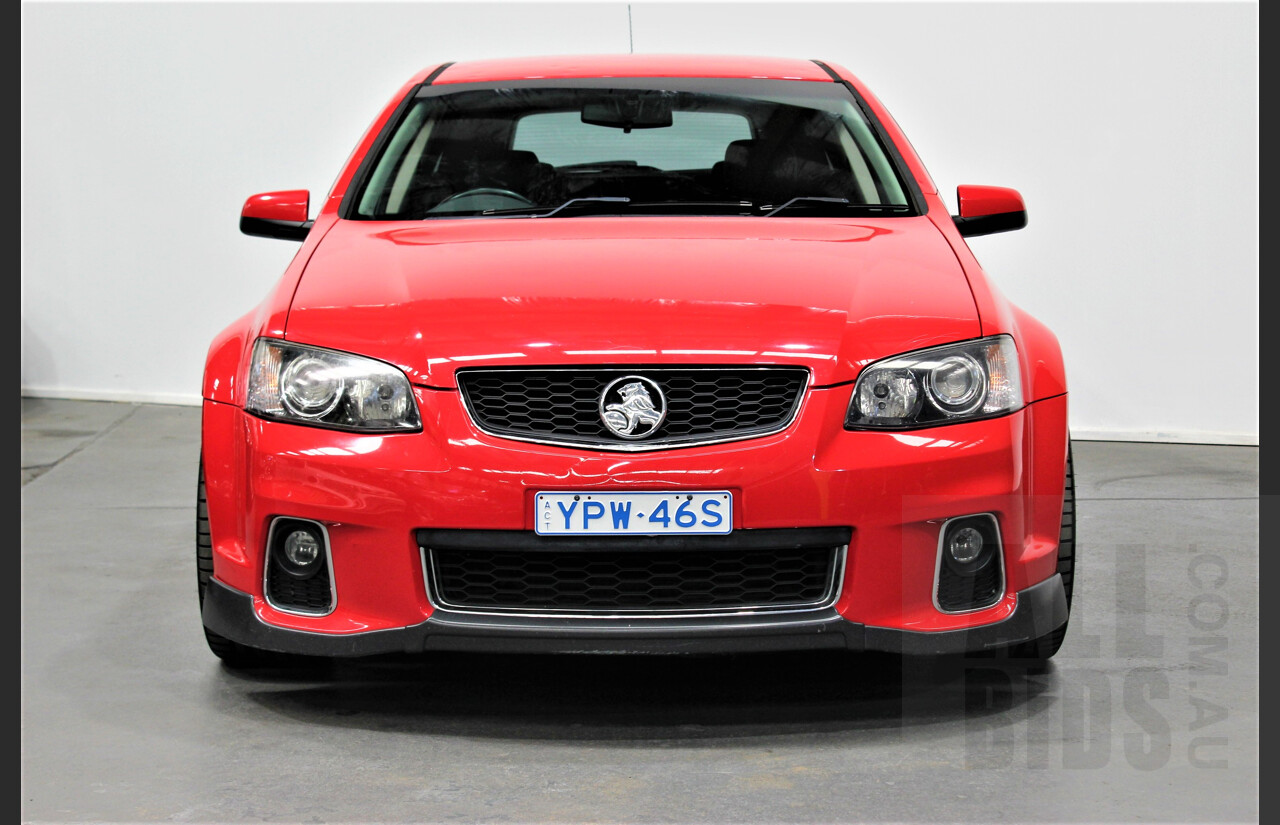 5/2012 Holden Commodore SS-V VE II MY12 4d Sportwagon Red 6.0L V8