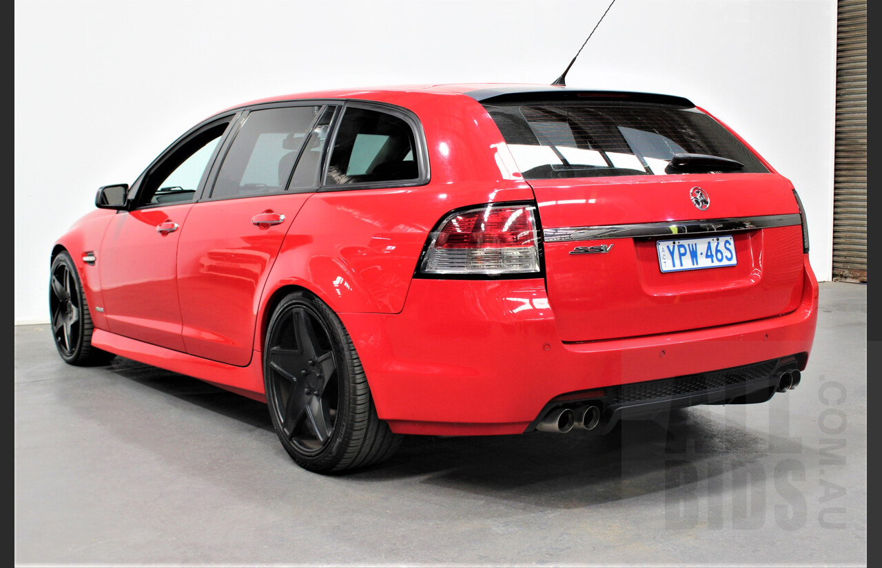 5/2012 Holden Commodore SS-V VE II MY12 4d Sportwagon Red 6.0L V8