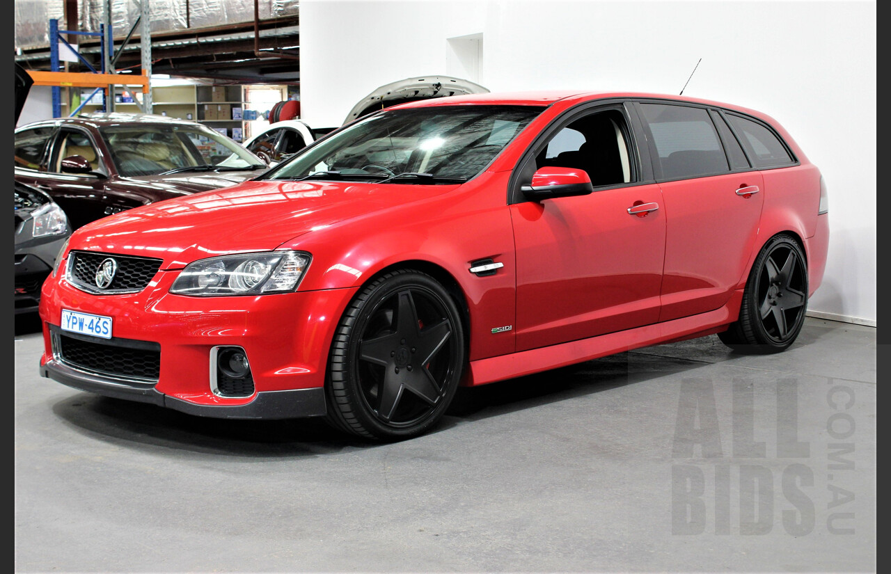 5/2012 Holden Commodore SS-V VE II MY12 4d Sportwagon Red 6.0L V8