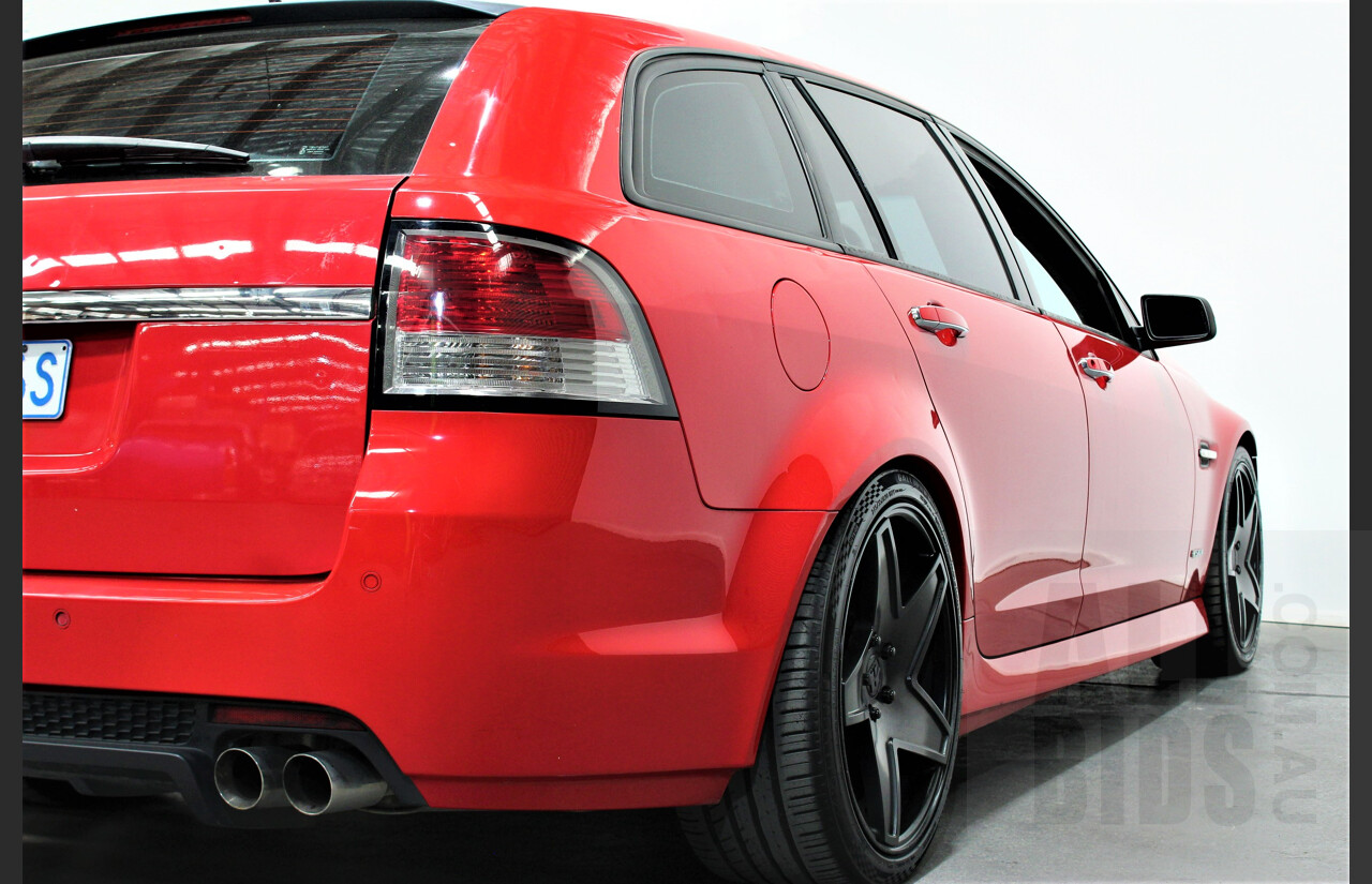 5/2012 Holden Commodore SS-V VE II MY12 4d Sportwagon Red 6.0L V8