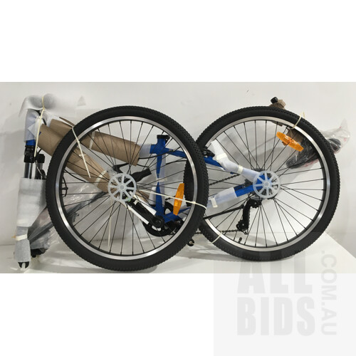 Avoca 24-Inch / 60cm Kids' Mountain Bike - Blue - ORP $189.00