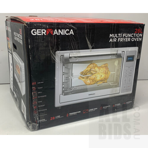 Germanica 28L Multi-Function Air Fryer Over in Original Box ORP $149