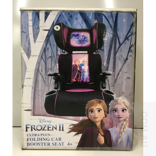 Disney Frozen 2 Ultra Plus Folding Booster Car Seat -  ORP $149.00