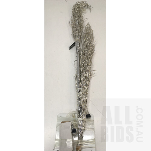 Vixen & Velvet Light Up Silver Branch Tree With 640 Lights - 150cm- ORP $185.00