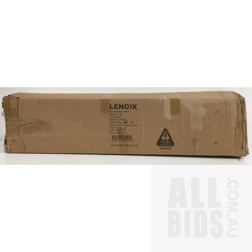 Lenoxx 6x3m Marquee 6-Wall Gazebo - White