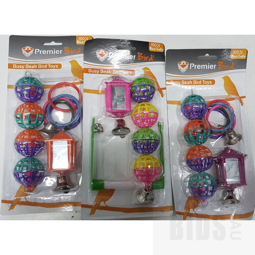 Bird Toys  - Bulk Lot - Total ORP Over $215.88