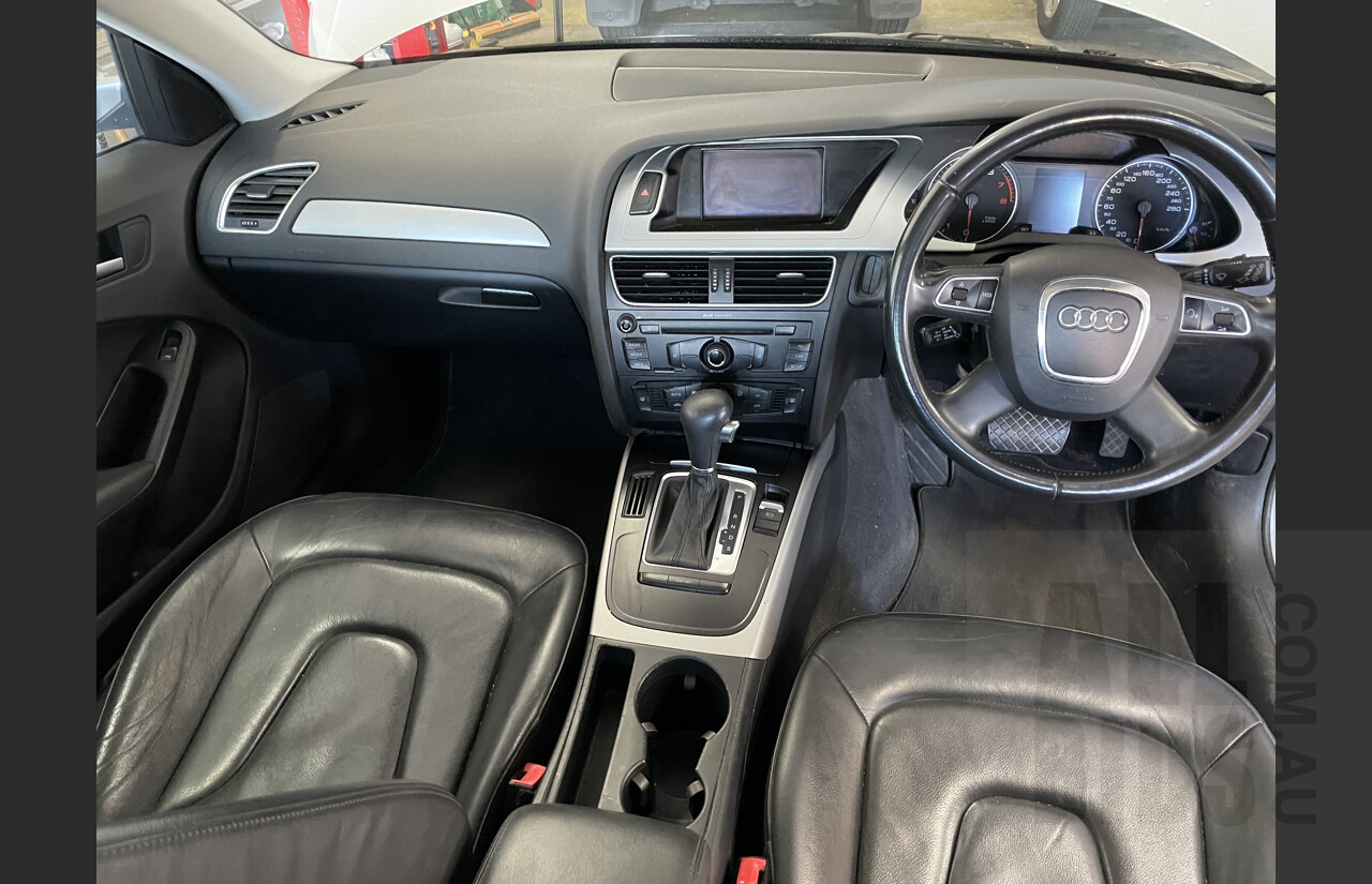 10/2009 Audi A4 1.8 TFSI Avant B8 (8K) 4d Wagon Silver 1.8L