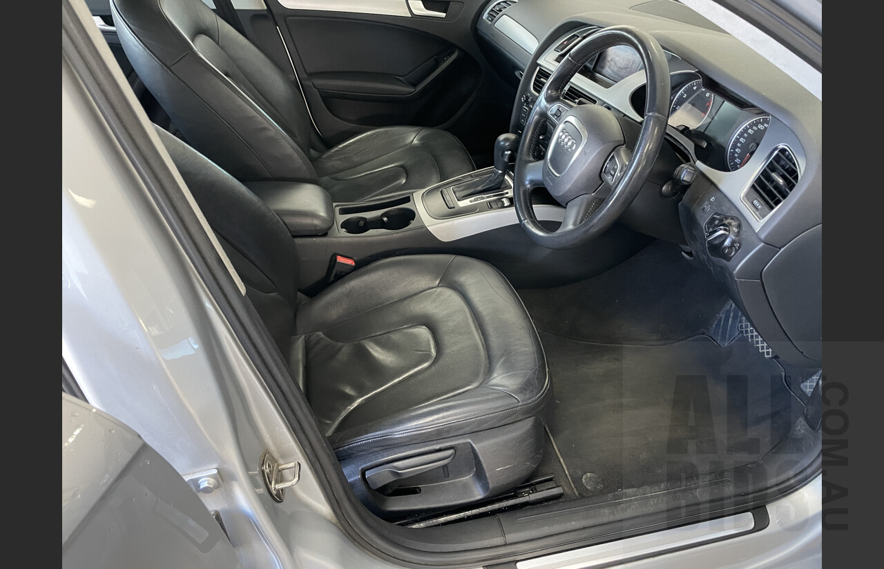 10/2009 Audi A4 1.8 TFSI Avant B8 (8K) 4d Wagon Silver 1.8L