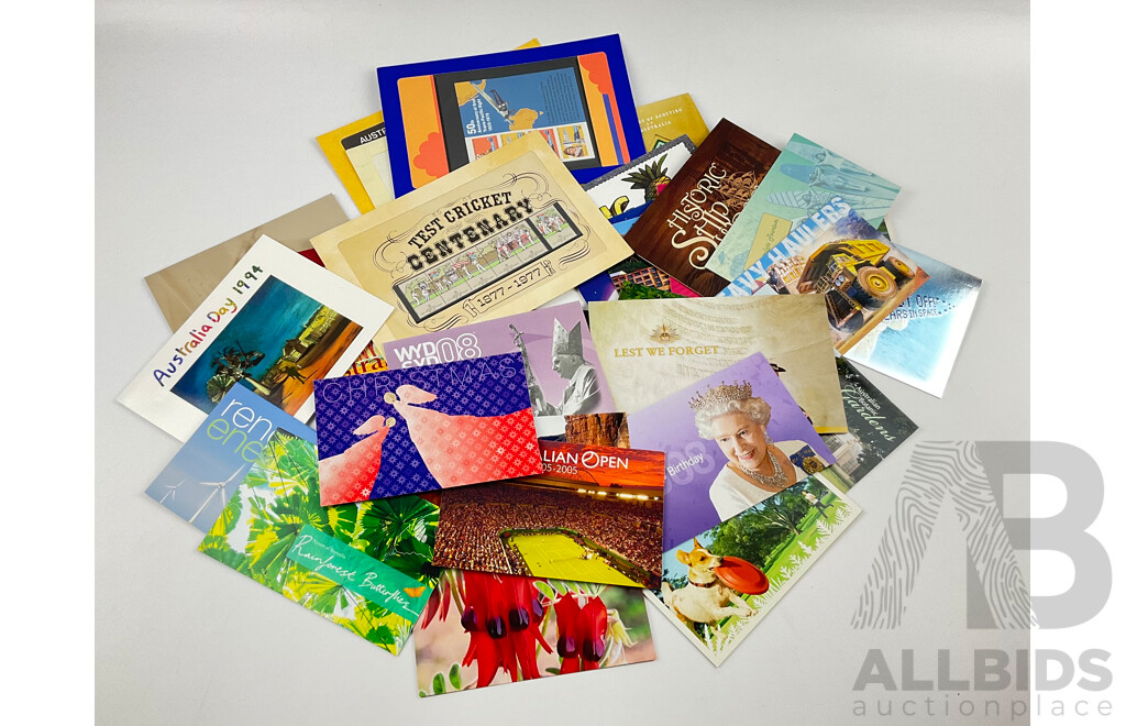 Large Collection of Australian Issue Postal Stamps Years Spanning 1970-2009