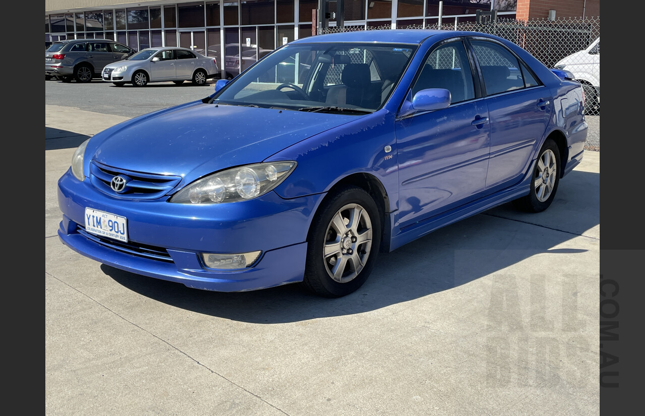 8/2005 Toyota Camry Sportivo ACV36R 06 UPGRADE 4d Sedan Blue 2.4L