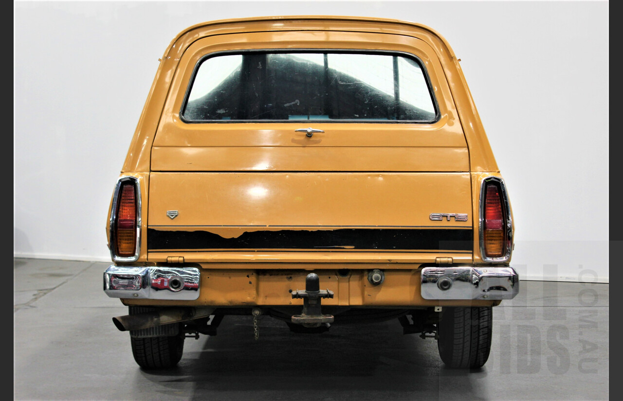 5/1974 Holden HQ Belmont Windowless Panelvan Autumn Gold 308 5.0L V8