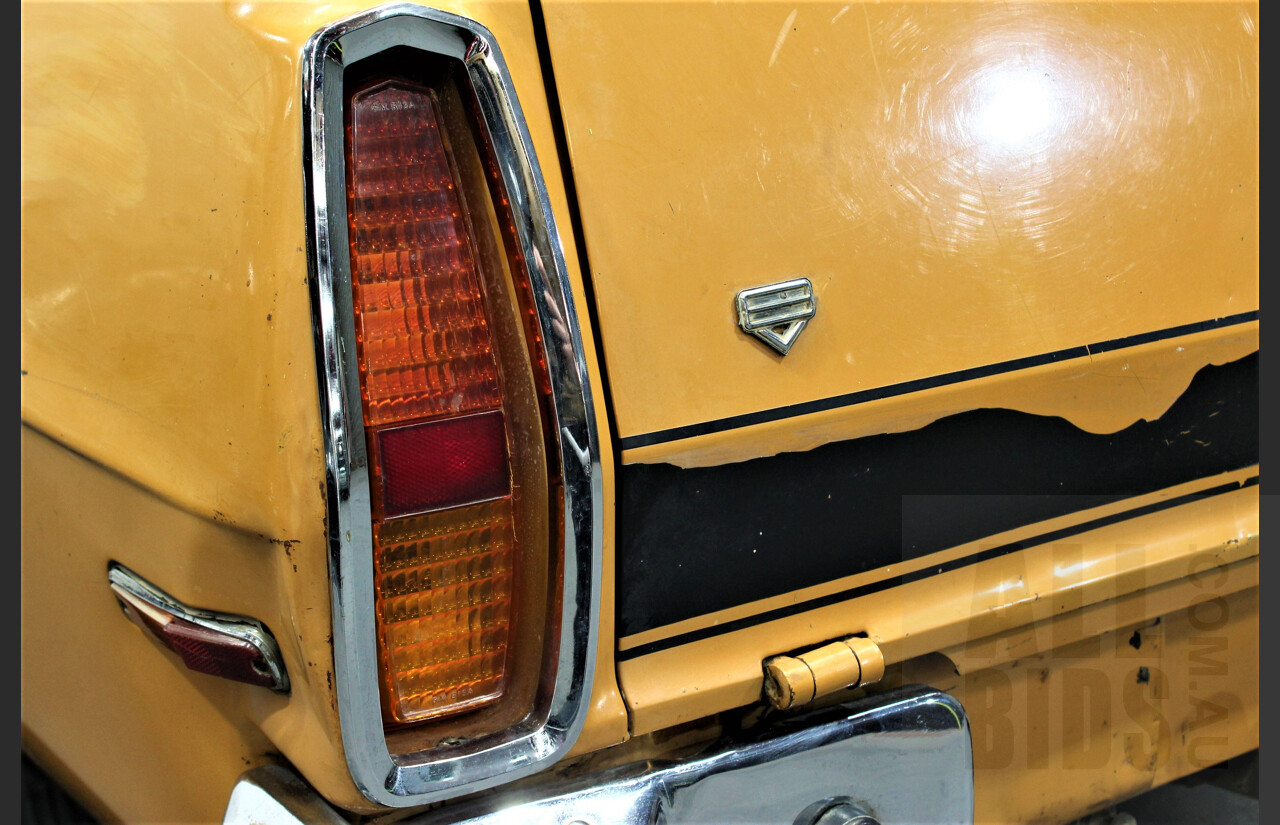 5/1974 Holden HQ Belmont Windowless Panelvan Autumn Gold 308 5.0L V8