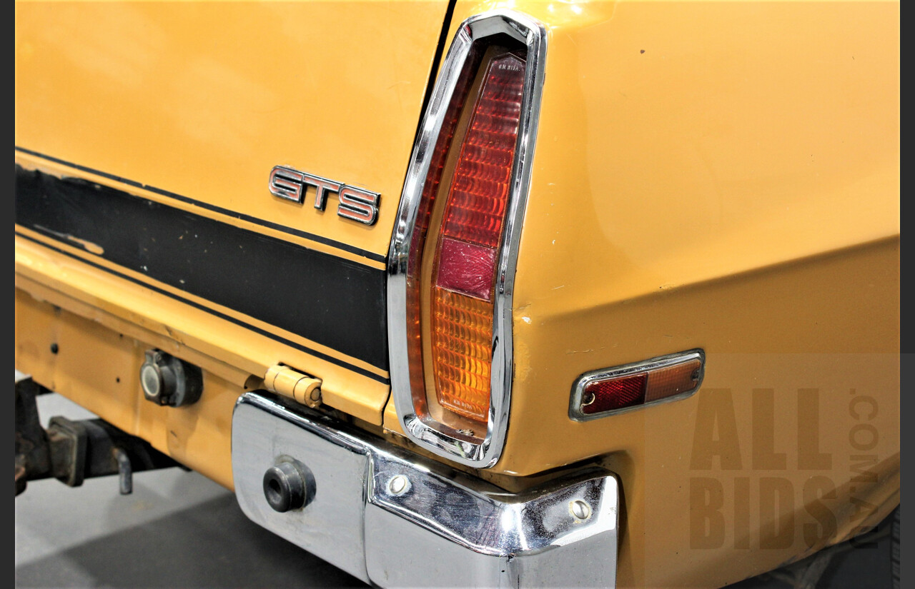 5/1974 Holden HQ Belmont Windowless Panelvan Autumn Gold 308 5.0L V8