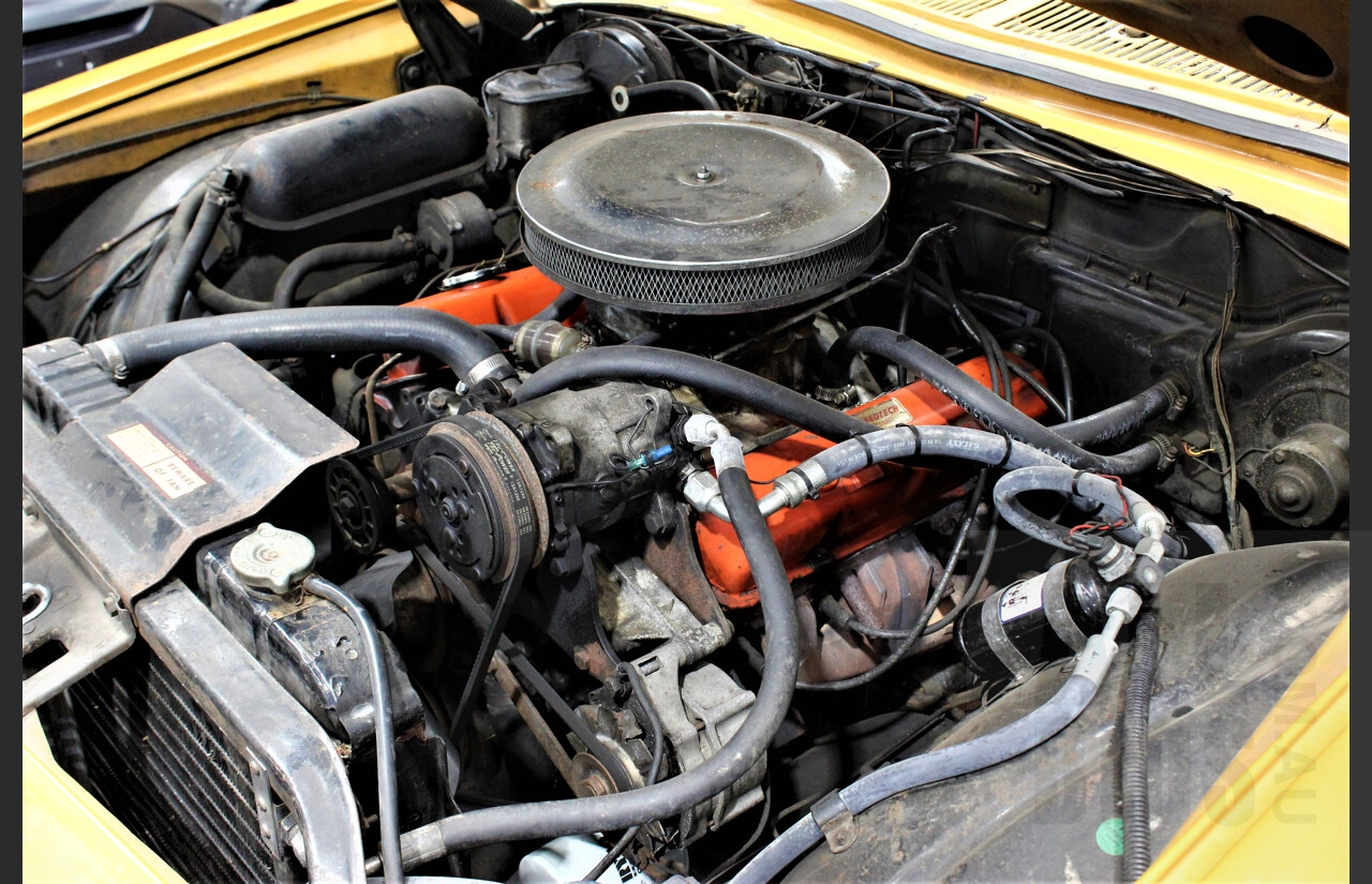 5/1974 Holden HQ Belmont Windowless Panelvan Autumn Gold 308 5.0L V8