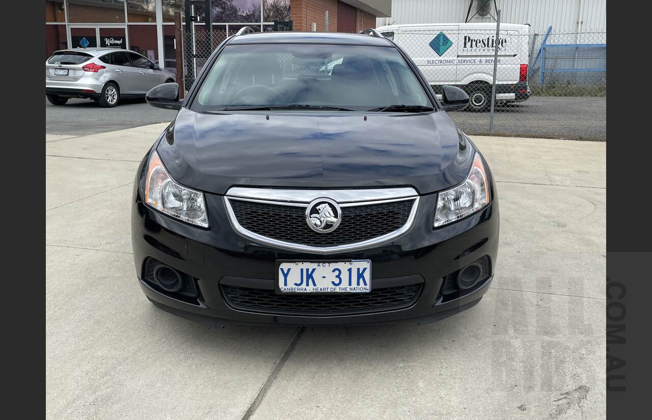 2/2013 Holden Cruze CD JH MY13 5d Wagon Black 1.8L