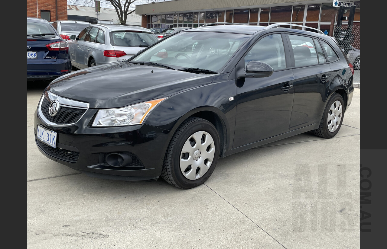 2/2013 Holden Cruze CD JH MY13 5d Wagon Black 1.8L