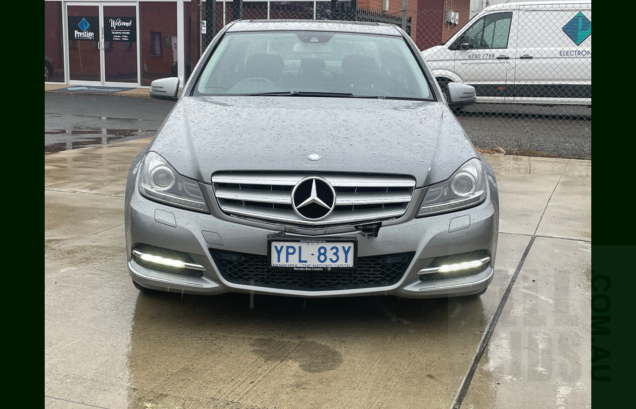 10/2011 Mercedes-Benz C250 CDI BE W204 MY11 4d Sedan Silver 2.1L