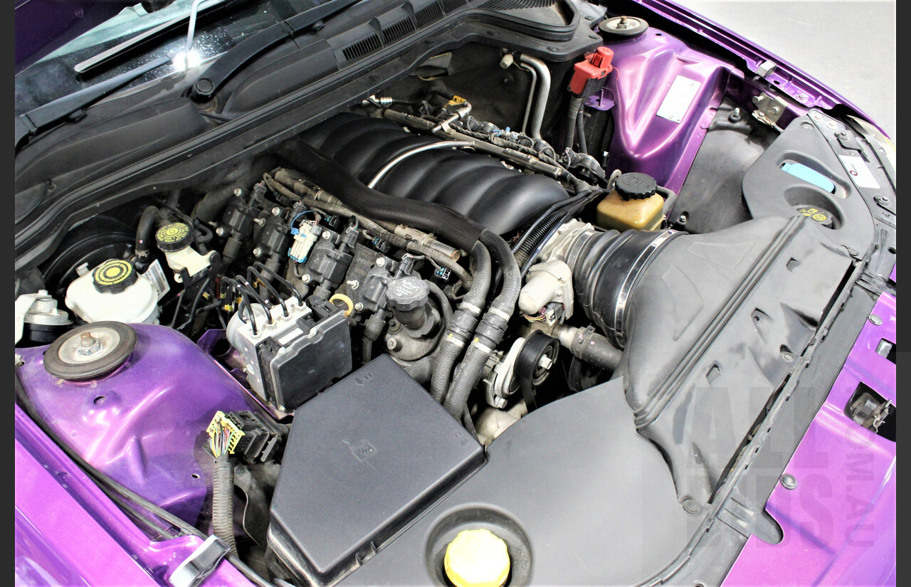 11/2007 Holden Commodore SS-V VE Utility Morpheus Purple 6.0L V8 Manual