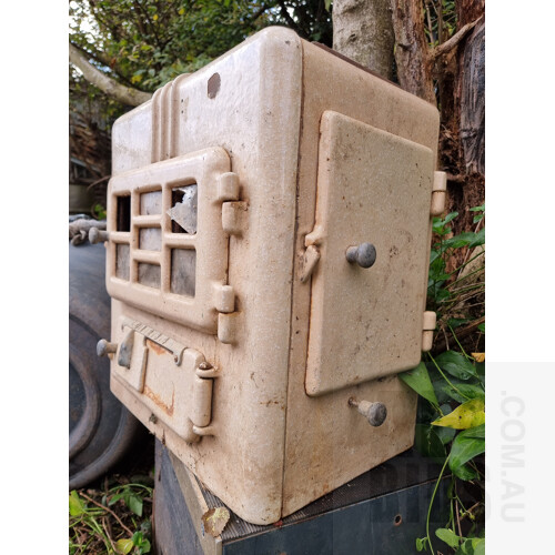 Vintage Warmray Woodburning Heater (Circa 1950's)