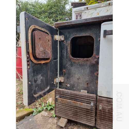 Vintage Vulcan Everhot Deluxe 204 Woodburning Oven