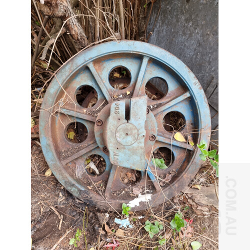 Large Industrial Machinery Belt Pulley Wheel