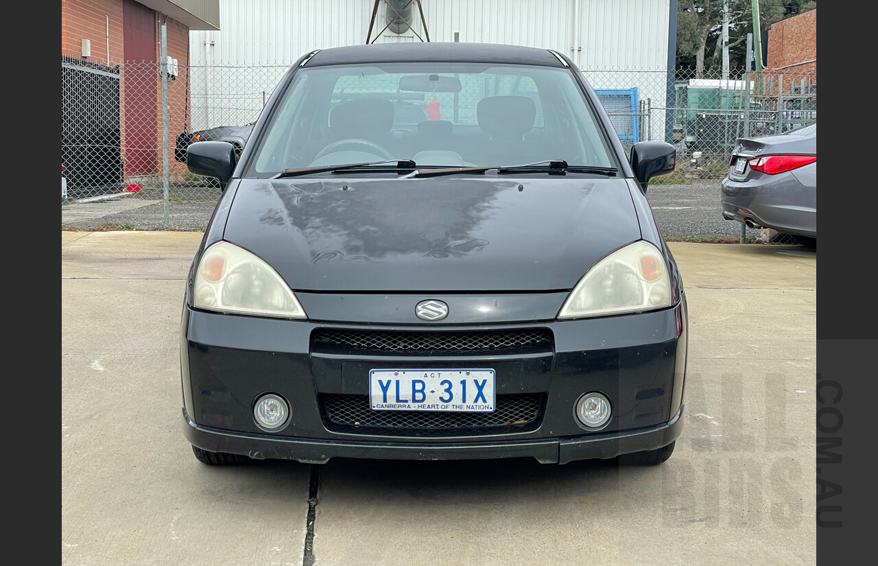 4/2004 Suzuki Liana GS  4d Sedan Black 1.8L