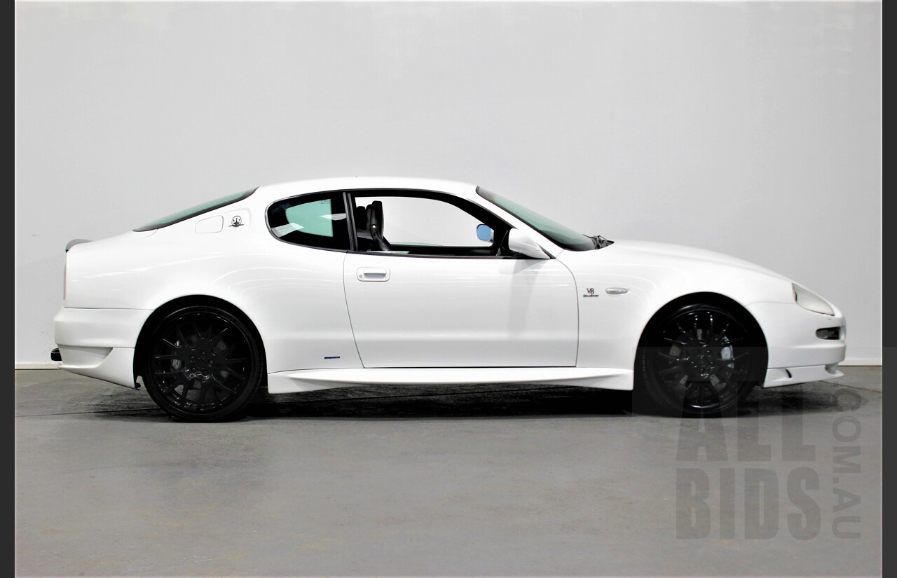 2/2005 Maserati Gransport Cambiocorsa 2d Coupe White 4.2L V8 - F1 Gearbox