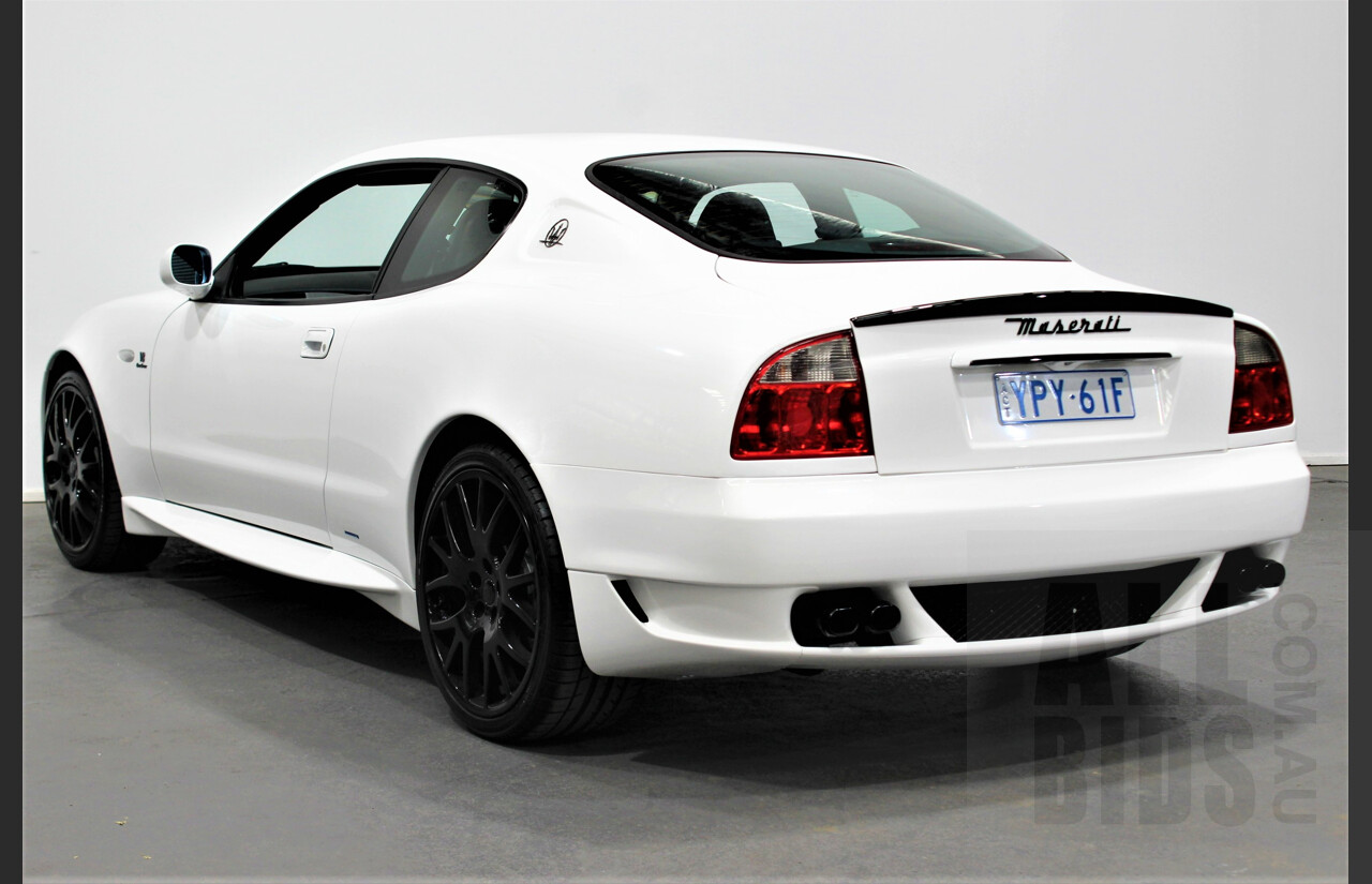 2/2005 Maserati Gransport Cambiocorsa 2d Coupe White 4.2L V8 - F1 Gearbox