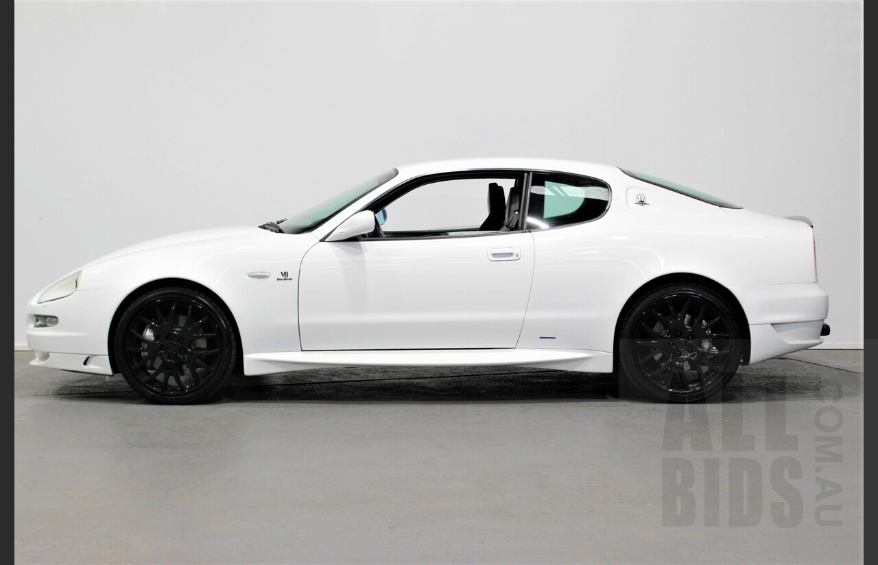 2/2005 Maserati Gransport Cambiocorsa 2d Coupe White 4.2L V8 - F1 Gearbox