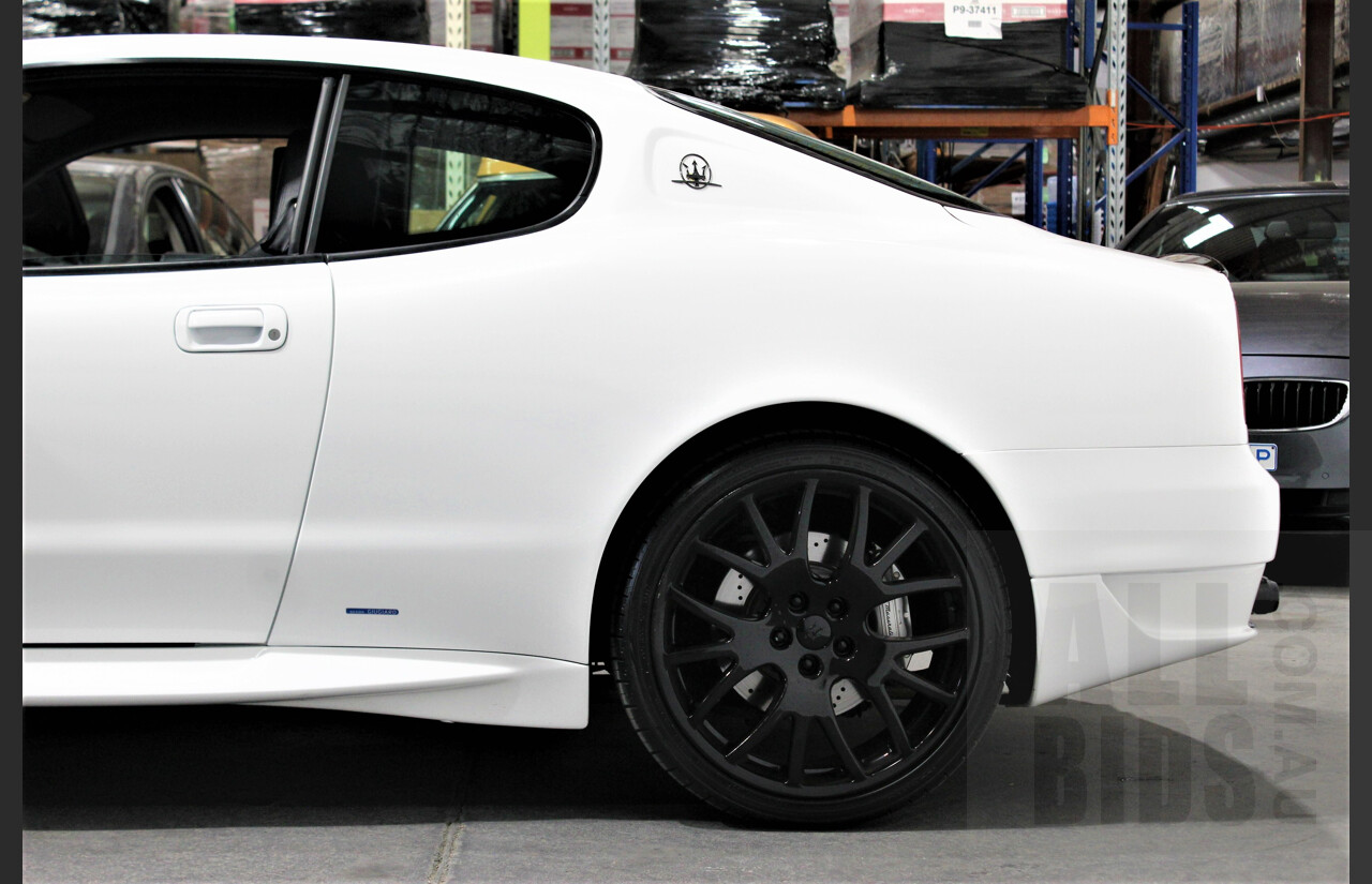 2/2005 Maserati Gransport Cambiocorsa 2d Coupe White 4.2L V8 - F1 Gearbox