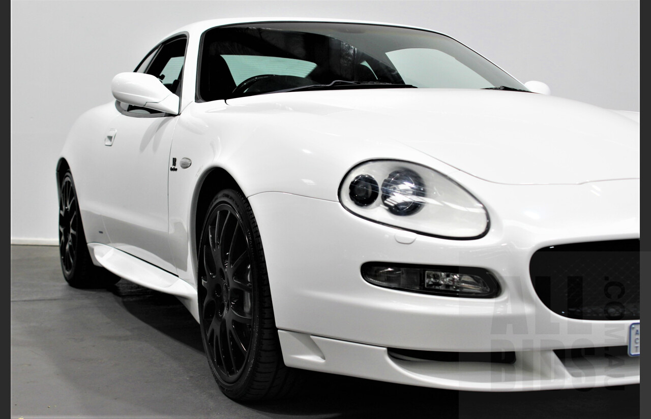 2/2005 Maserati Gransport Cambiocorsa 2d Coupe White 4.2L V8 - F1 Gearbox