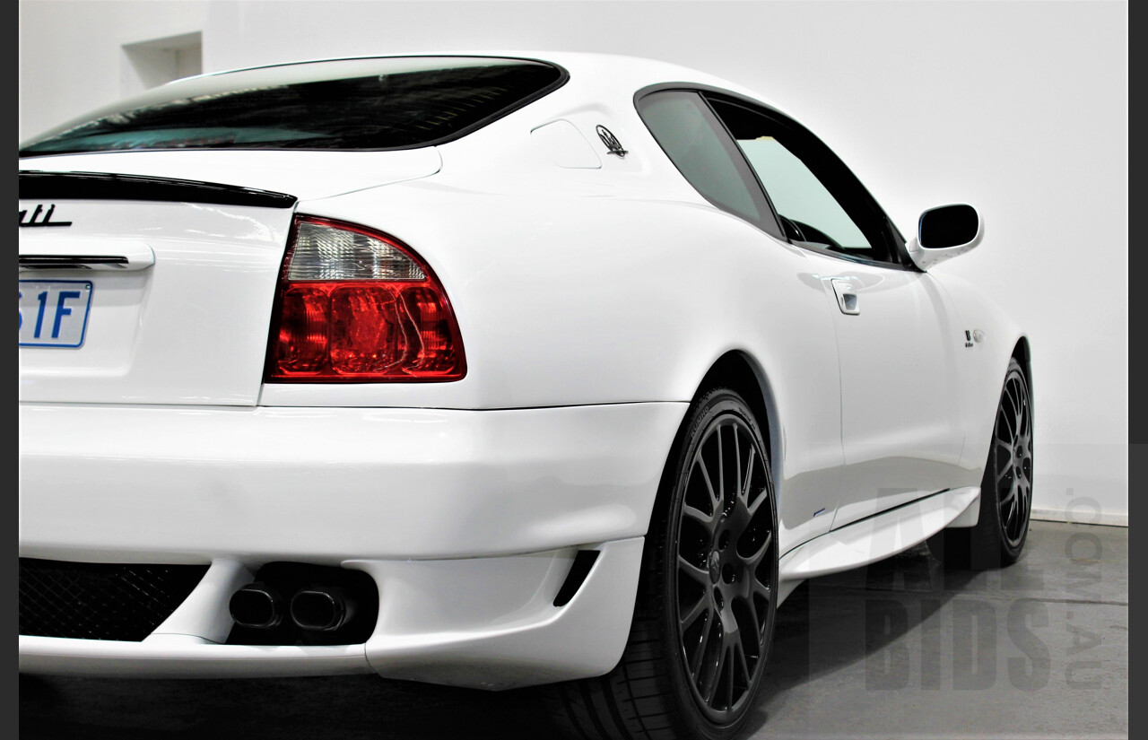 2/2005 Maserati Gransport Cambiocorsa 2d Coupe White 4.2L V8 - F1 Gearbox