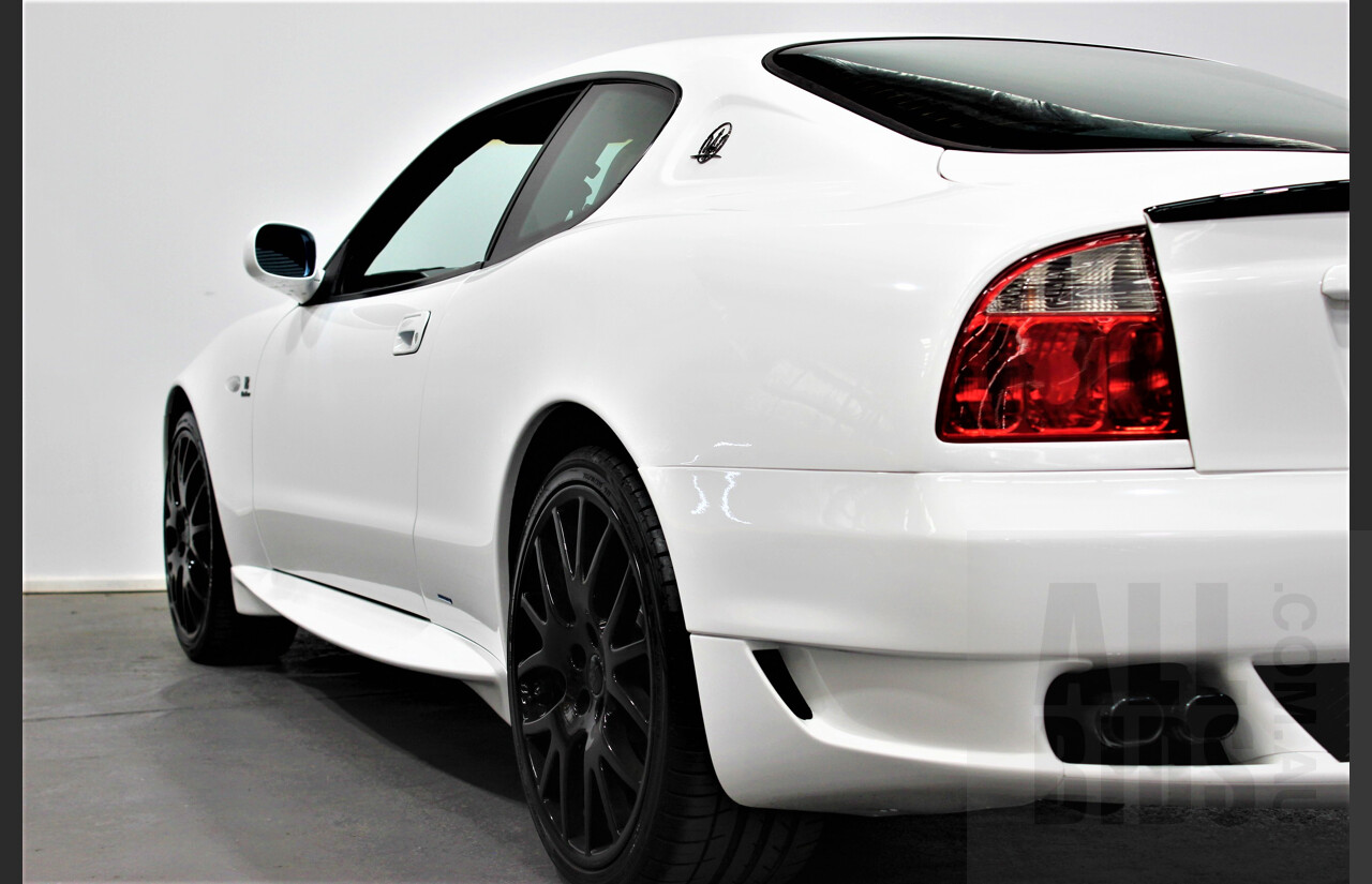 2/2005 Maserati Gransport Cambiocorsa 2d Coupe White 4.2L V8 - F1 Gearbox