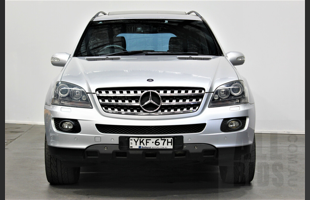 8/2008 Mercedes Benz ML320 CDI Edition 10 (4x4) W164 07 UPGRADE 4d Wagon Silver 3.0L Turbo Diesel