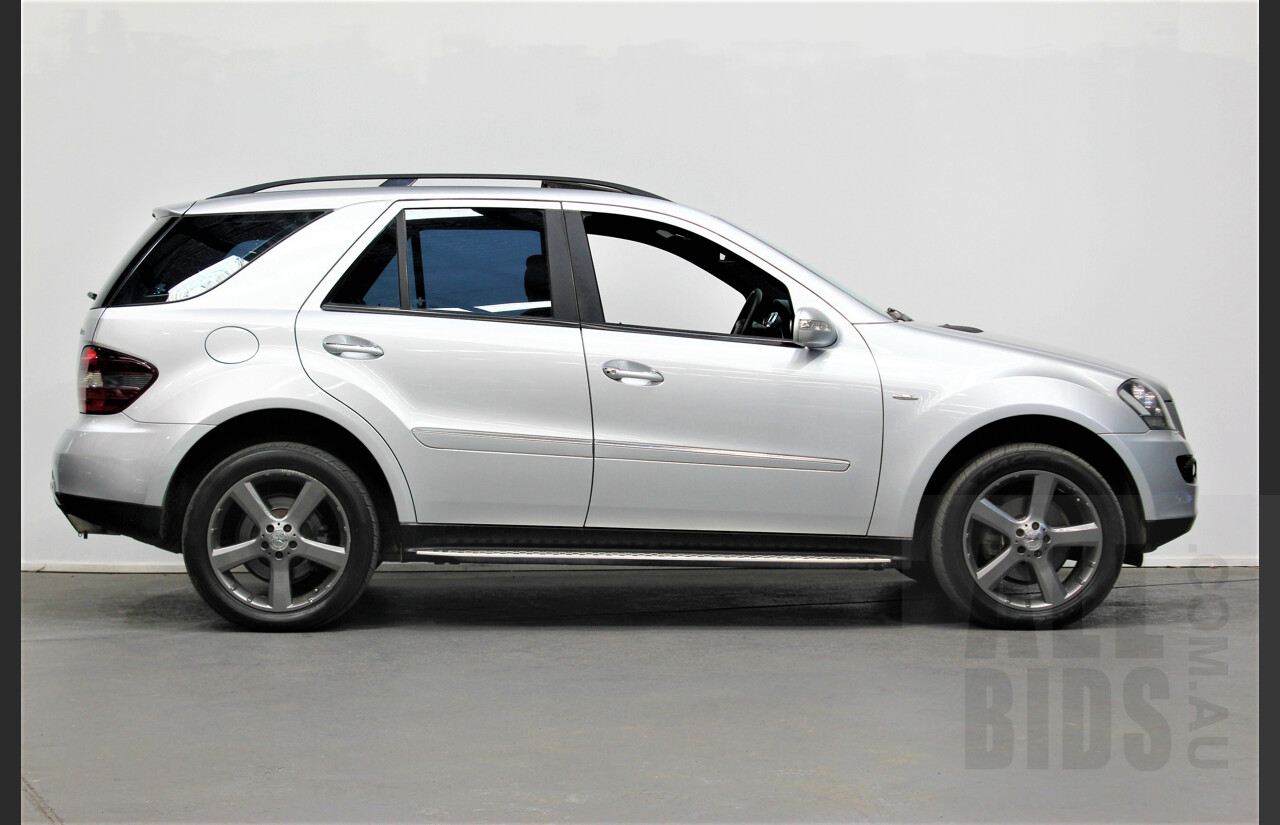 8/2008 Mercedes Benz ML320 CDI Edition 10 (4x4) W164 07 UPGRADE 4d Wagon Silver 3.0L Turbo Diesel