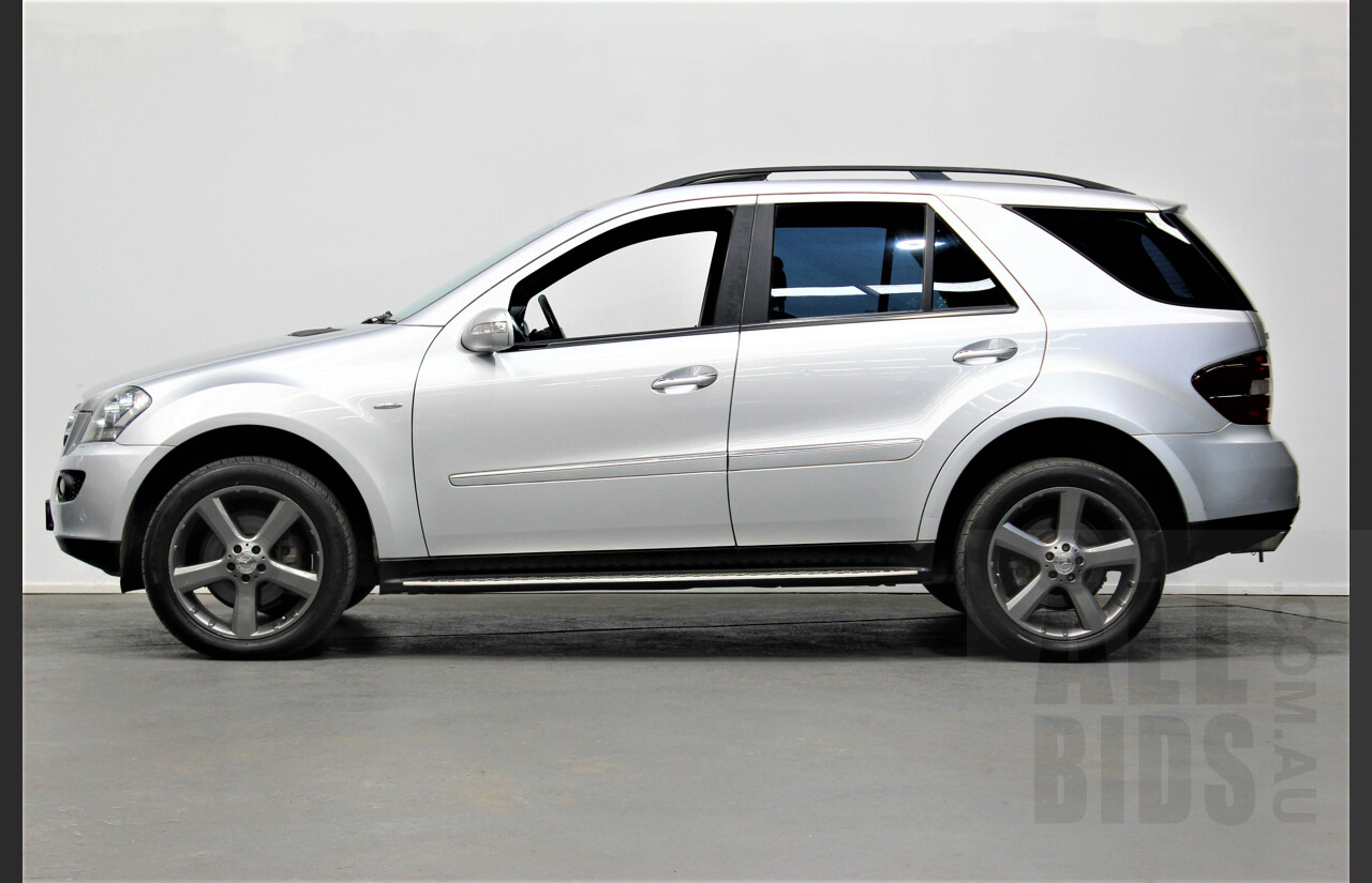 8/2008 Mercedes Benz ML320 CDI Edition 10 (4x4) W164 07 UPGRADE 4d Wagon Silver 3.0L Turbo Diesel