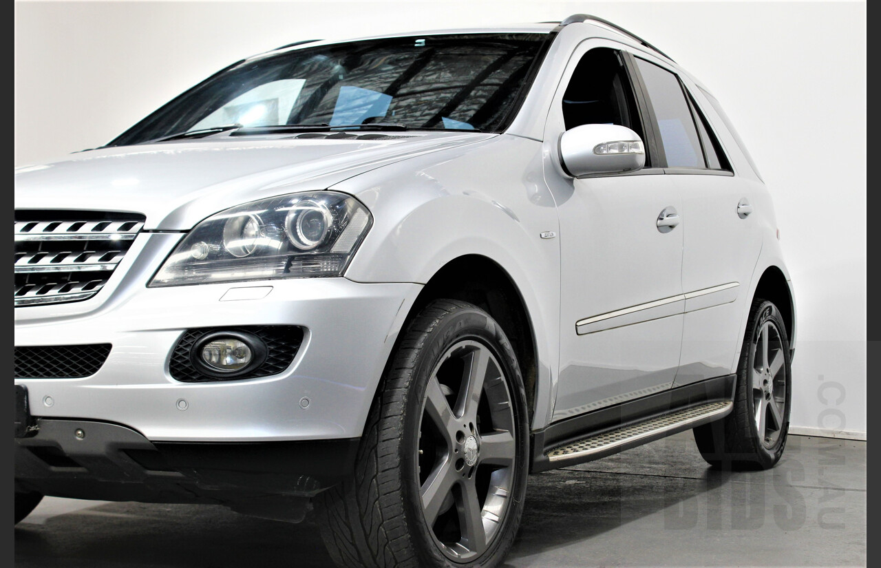 8/2008 Mercedes Benz ML320 CDI Edition 10 (4x4) W164 07 UPGRADE 4d Wagon Silver 3.0L Turbo Diesel