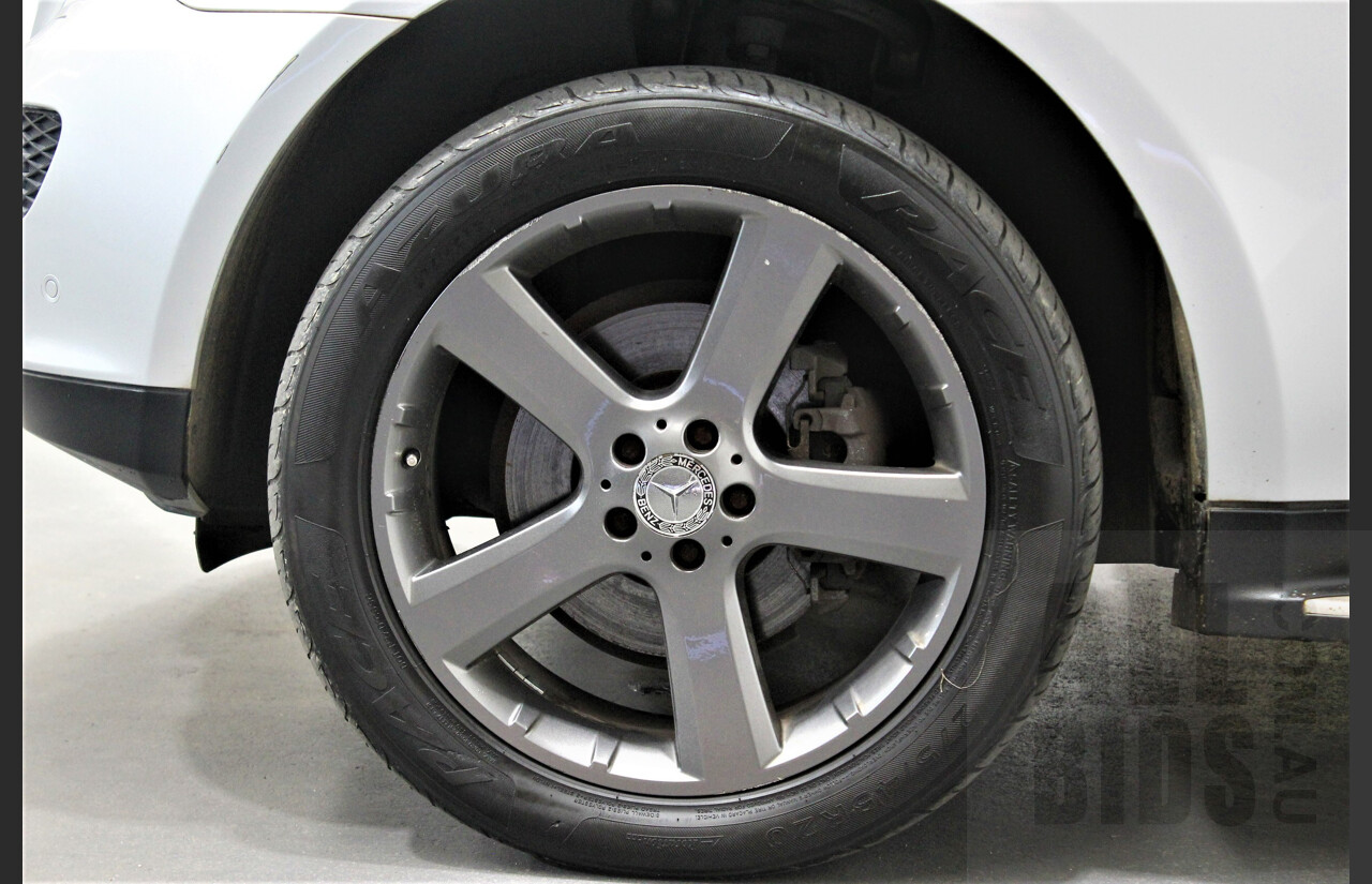 8/2008 Mercedes Benz ML320 CDI Edition 10 (4x4) W164 07 UPGRADE 4d Wagon Silver 3.0L Turbo Diesel