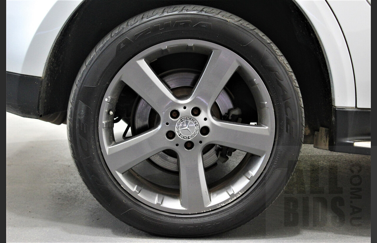 8/2008 Mercedes Benz ML320 CDI Edition 10 (4x4) W164 07 UPGRADE 4d Wagon Silver 3.0L Turbo Diesel