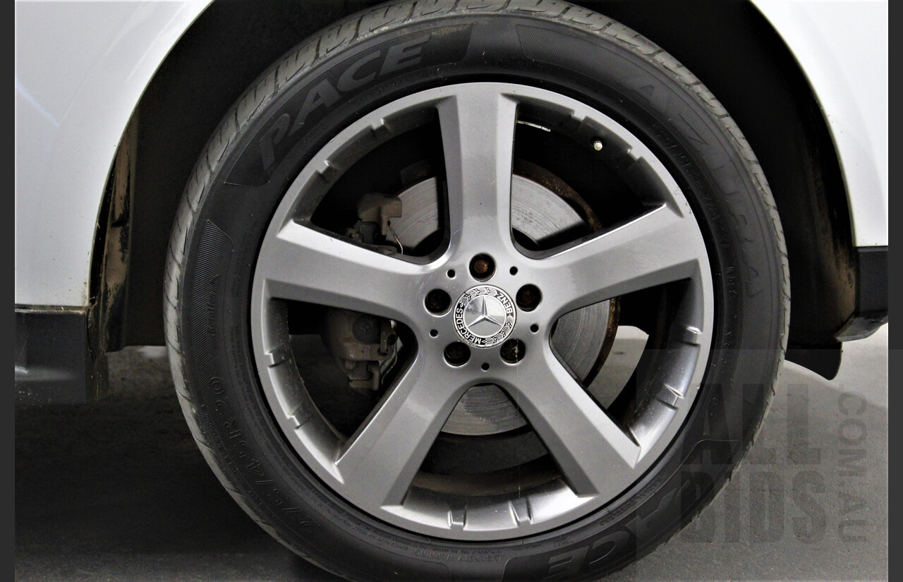8/2008 Mercedes Benz ML320 CDI Edition 10 (4x4) W164 07 UPGRADE 4d Wagon Silver 3.0L Turbo Diesel