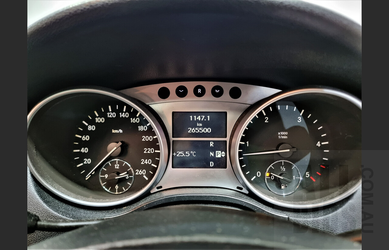 8/2008 Mercedes Benz ML320 CDI Edition 10 (4x4) W164 07 UPGRADE 4d Wagon Silver 3.0L Turbo Diesel